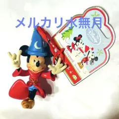 ディズニー　オーナメント　ミッキー  ファンタジア　タグ付