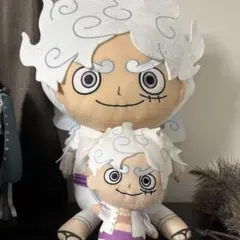 ワンピース ルフィ　ニカ　ギア5 ぬいぐるみセット