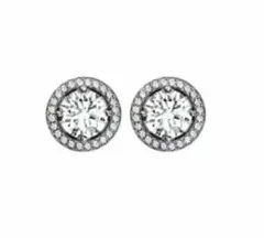 デビアス　フォーエバーマーク ダイヤモンド ピアス センターオブマイユニバース