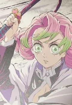 ☆ 鬼滅の刃　全集中展　幕間画ポストカード　甘露寺蜜璃④