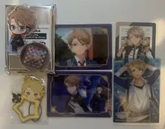 あんスタ Knights 鳴上嵐 ミニアクスタ チャーム クリアカード セット