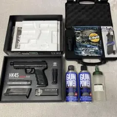 東京マルイ HK45 TACTICAL BLACK ガスガン 美品 まとめ売り！のサムネイル