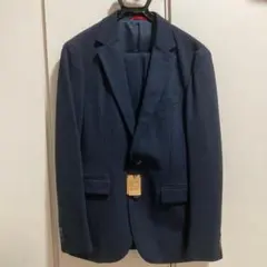 コムサメン　セットアップ　Lサイズ　ネイビー