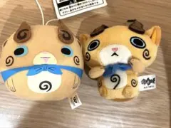 コマじろう　妖怪ウォッチ　ストラップ　ぬいぐるみ　カバンに付けられる