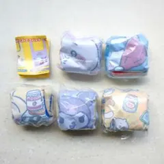 ③ちいかわ×サンリオキャラクターズ エコバッグ 全5種コンプセット ガチャ