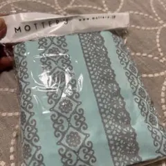 MOTTERU エコバッグ ライトブルー レース柄のサムネイル
