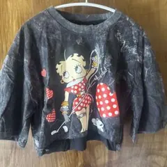 ベティ・ブープ プリント 半袖Tシャツ
