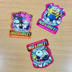 【入手困難】USJ限定　シール　ステッカー　NO LIMIT！ 2022　非売品