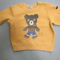 ミキハウス　ダブルビー　ビーくん　ビンテージ風　トレーナー　90