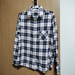 ユニクロ　ネルシャツ　レディースLサイズ