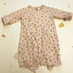 petitmain いちご柄ロンパース