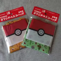 サントリー　ポケモン　エコバッグ　2種