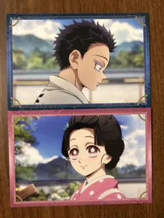 鬼滅の刃 ポストカードコレクション 無限城編 （狛治＆恋雪）2枚セット