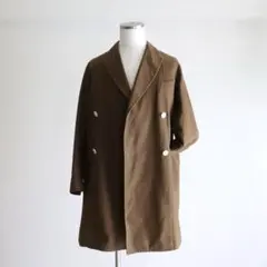 【旧タグ】Margaret Howell ダブルブレスト　チェスターコートのサムネイル
