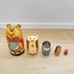 くまのプーさん　マトリョーシカのサムネイル