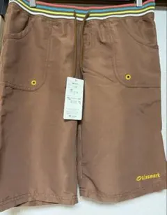 【新品未使用】kissmark レディース スポーツ用ショートパンツブラウン Lのサムネイル