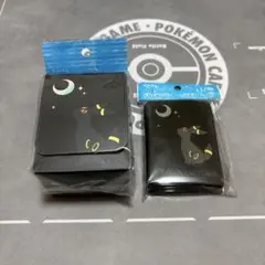 ポケカ　スリーブ・デッキケースセット　月明かりとブラッキー