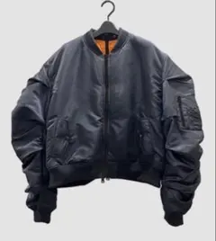 平本蓮着用‼️27circus amnjx トラックジャケット セットアップ黒 amnjx 27circus MA-1 BLACK 平本蓮 - メルカリ