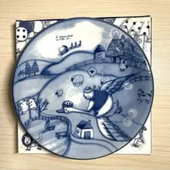 Oshinari Katoch クリスマスプレート丸皿 新品未使用のサムネイル