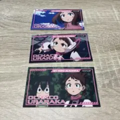 僕のヒーローアカデミア　ヒロアカ　メモリーカットステッカー　麗日お茶子