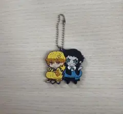 鬼滅の刃 キャラばんちょうこう ラバーマスコット 我妻善逸&獪岳