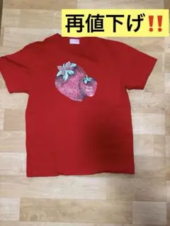 ナイルパーチ いちご プリントTシャツのサムネイル