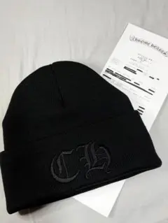 新品 インボイス クロムハーツ CH ロゴ ニット帽 ビーニー - メルカリ