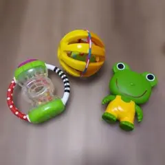 知育玩具3点セット Sassy Toyroyal 音のなるおもちゃ