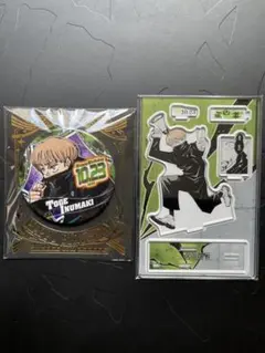 呪術廻戦 狗巻棘　バースデー　名場面ジオラマフィギュア　缶バッジ