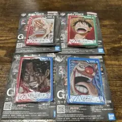 ワンピース 一番くじ カードデザインアクリルスタンド ルフィ エース ガープ