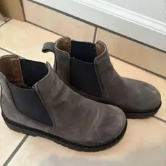 ビルケンシュトック　BIRKENSTOCK グレー　ヌバックレザー　38のサムネイル