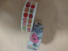 mtexアップル&レースかろちゃマスキングテープ◎