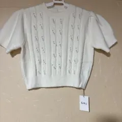 GRL 半袖ニット M