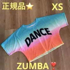 ⭐️ズンバZumba ウエア正規品トップス　メッシュ⭐️ドルマン袖ショート丈ブランド