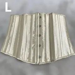 Burvogue コルセット シャンパンゴールド　L size