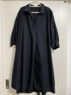 【美品】GU  ロングワンピース　シャツワンピース