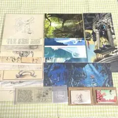 ディズニーアート展　ポストカード　しおり　缶バッジ　纏め販売