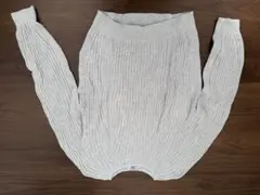 COMME CA グレー 長袖ニット