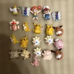 ポケモン ガチャガチャ フィギュア 90年代 初代 レトロ 当時物 クリア