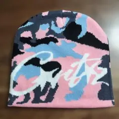 y2k ビーニーニット帽