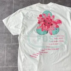 Björk ビョーク Post flower 花柄プリント 半袖 Tシャツ XLのサムネイル