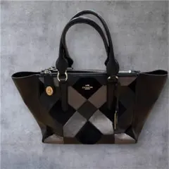 coach パッチワークバッグ
