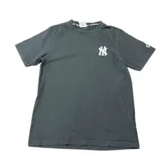 ニューヨーク•ヤンキース　Tシャツ　刺繍　MLB ブラック　古着　8iのサムネイル