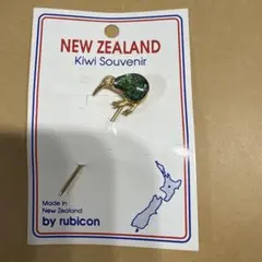 New Zealand Kiwi Souvenir ピンバッジ