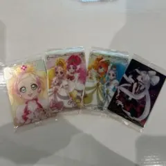 プリキュアウエハース9 プリンセスプリキュア　4枚セット