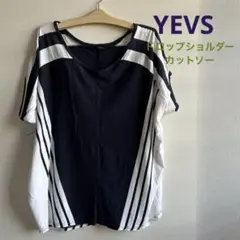 レディース 半袖トップス【YEVS】 ゆったりシルエット オーバーサイズのサムネイル