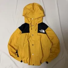 the north face マウンテンパーカー gore-tex 短丈 黄色