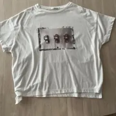 mysty woman フォトプリント Tシャツ 半袖 ホワイトのサムネイル