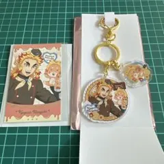 鬼滅の刃 バレンタイン　ホワイトデー アクリルチャーム カード　煉獄杏寿郎