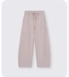 GU スウェット バレルレッグ パンツ 完売品